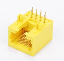 Net connector yellow half cover