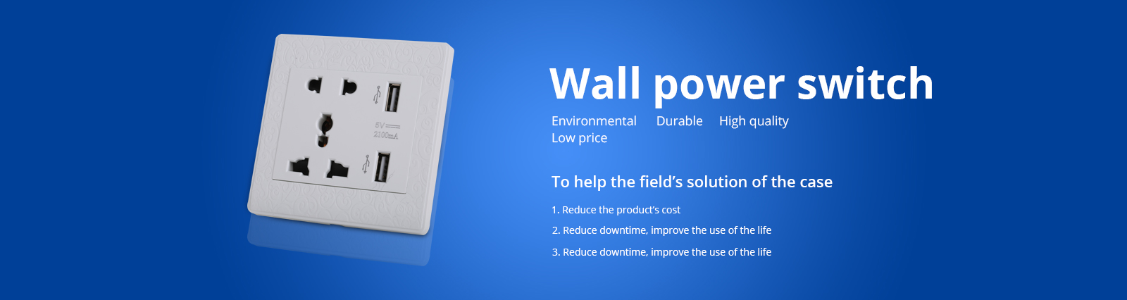 Wall power switch