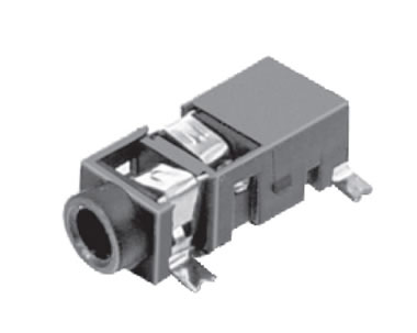 2.5 phone jack(SMT) PJ-208A